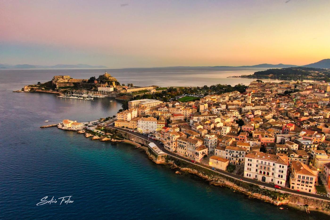 Mouragia Budget Places Corfu  Luaran gambar